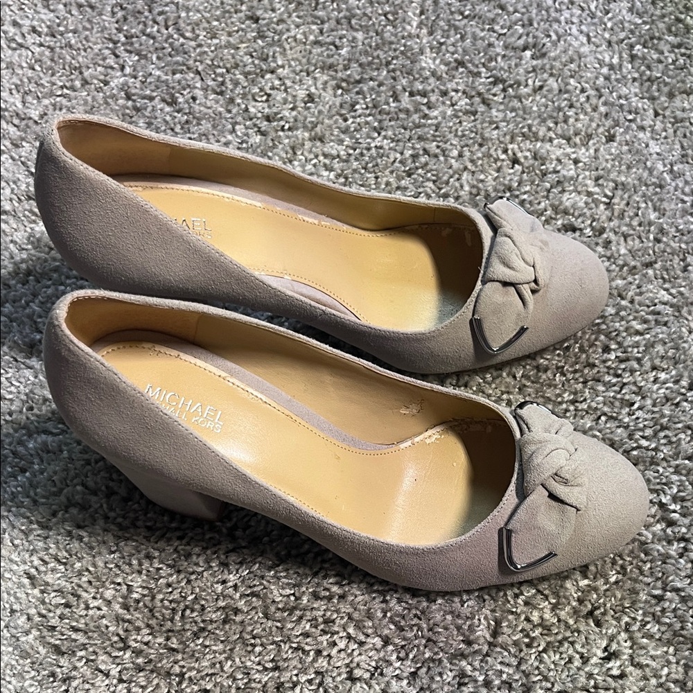 Michael Kors Suede Heels